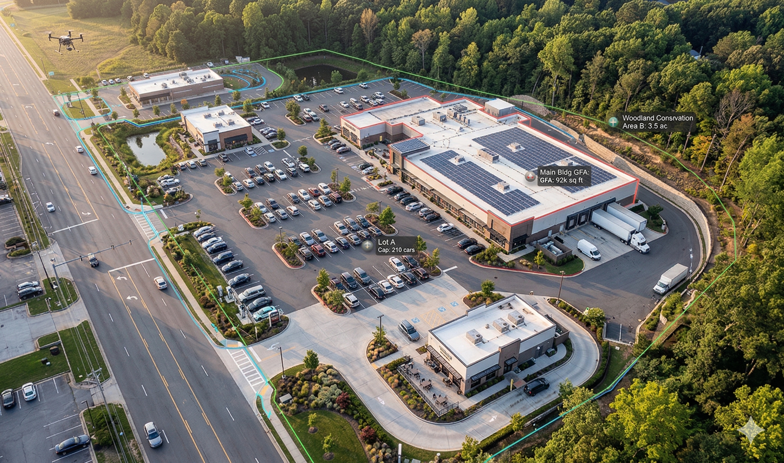 Ortho mosaic Maps (RGB) image